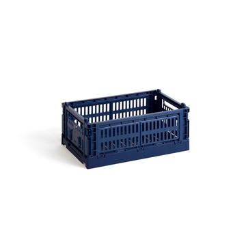 HAY Colour Crate Small - Dark Blue